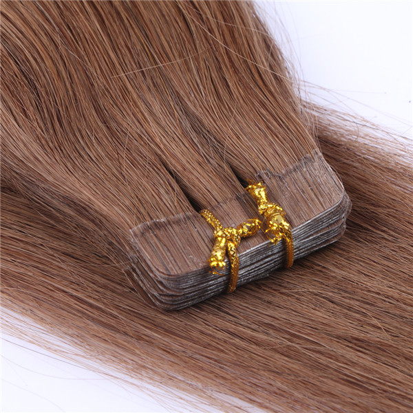 Large stock human hair tape extensions  blonde XS079